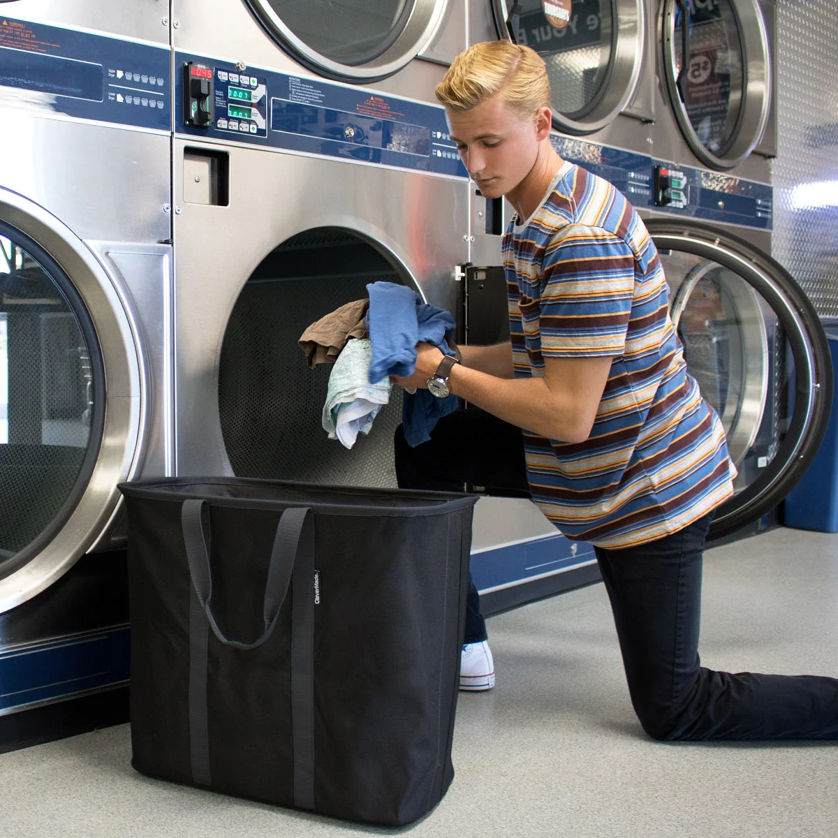 CleverMade All Purpose Laundry Caddy, 2-pack - Image 2