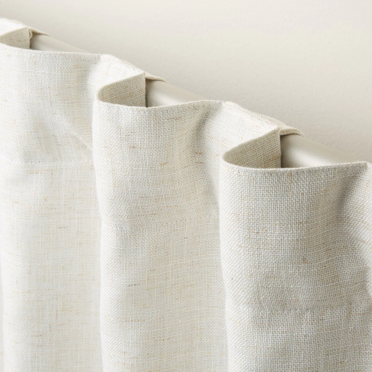Town & Country Arlo Linen Texture Blackout Curtains, 2-pack - Image 4