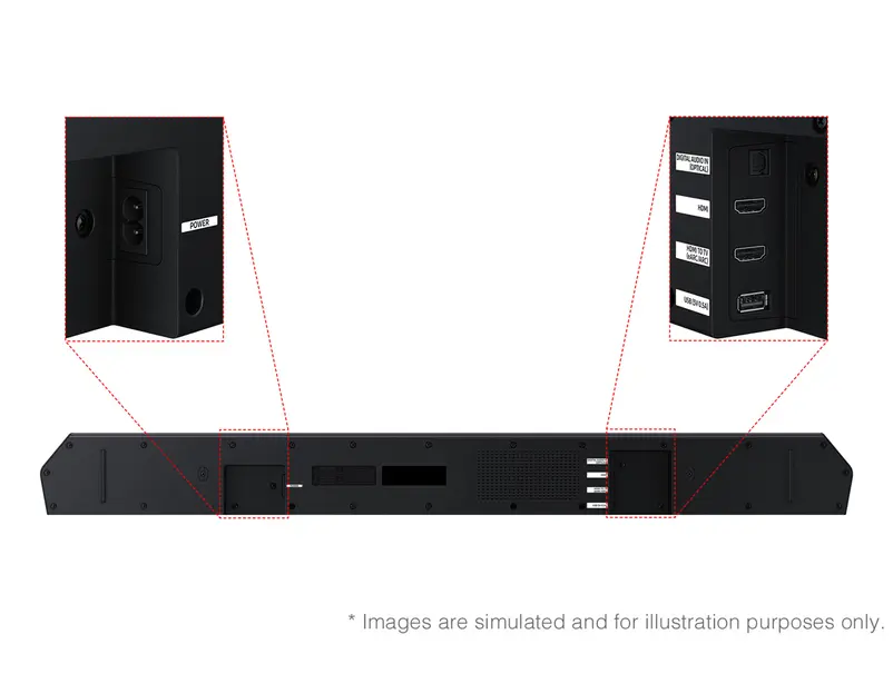 Samsung Q-Series HW-Q60CF 3.1.2 Ch Soundbar with Subwoofer (2025) - Image 4
