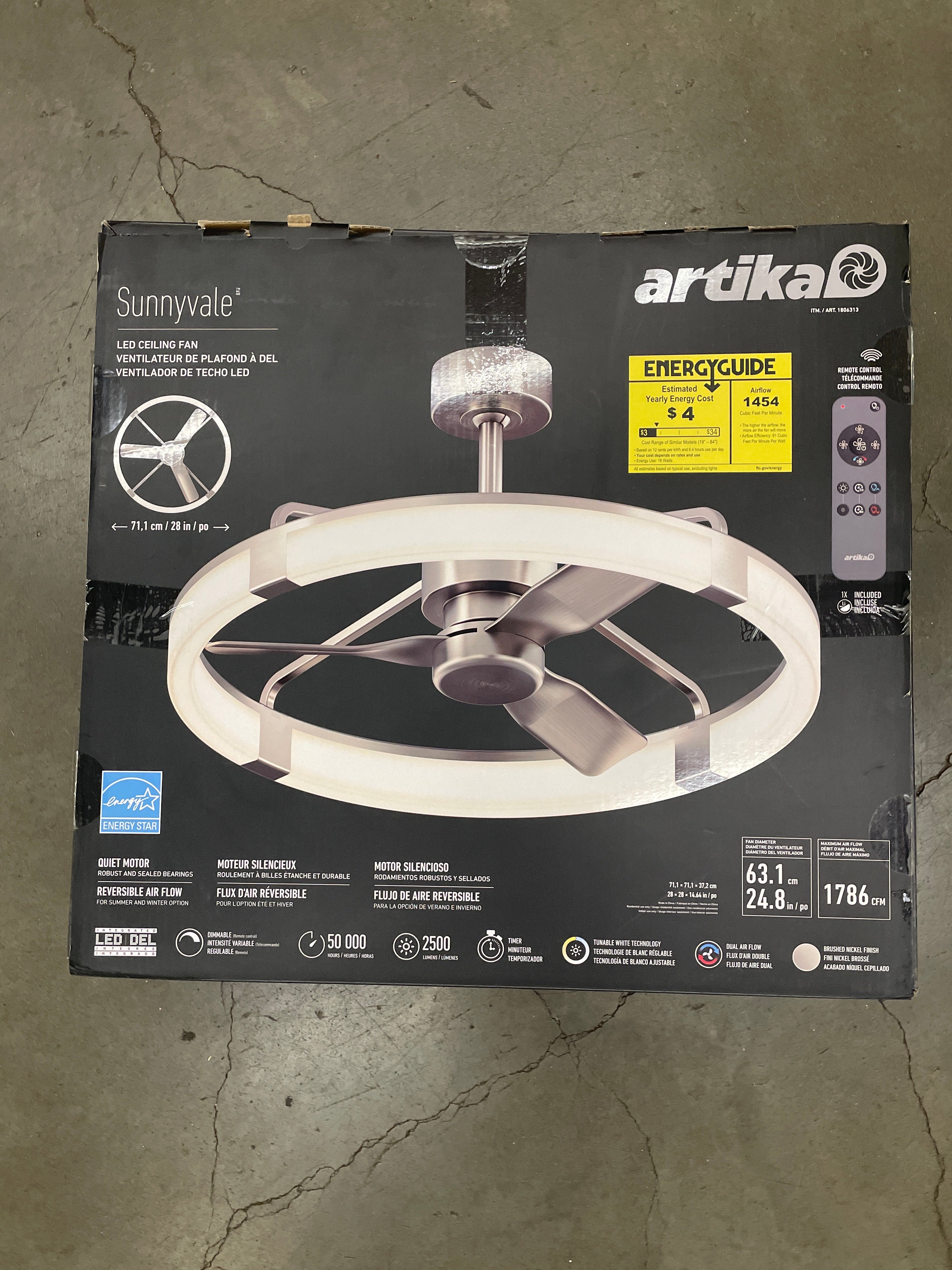 Artika Sunnyvale 28” Fandelier with Remote - Image 5