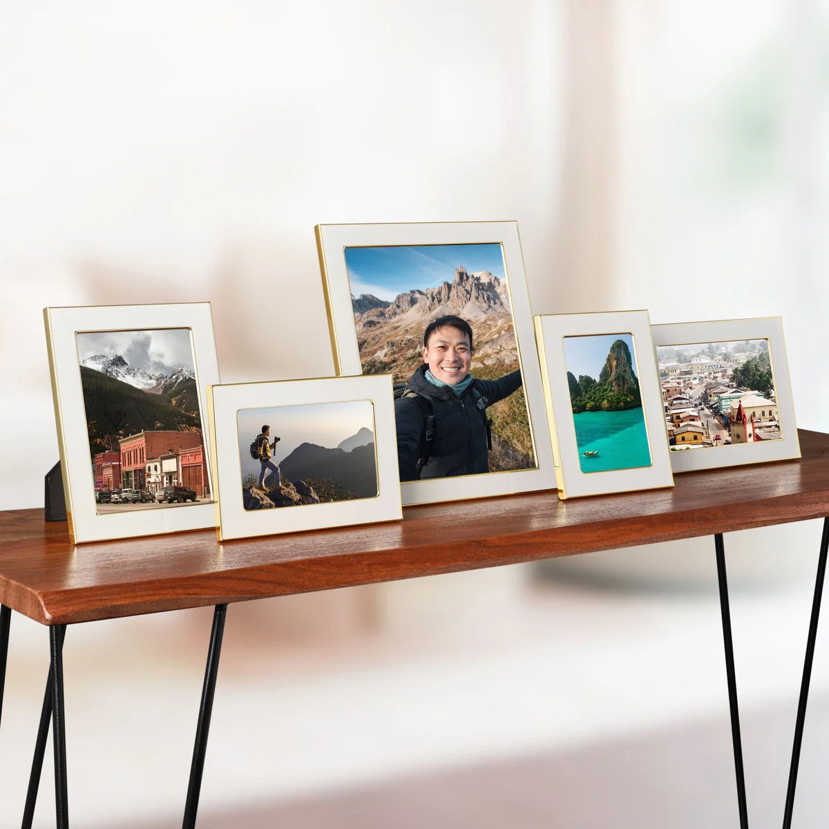 Mikasa Enamel Picture Frames, Set of 5 - Image 5