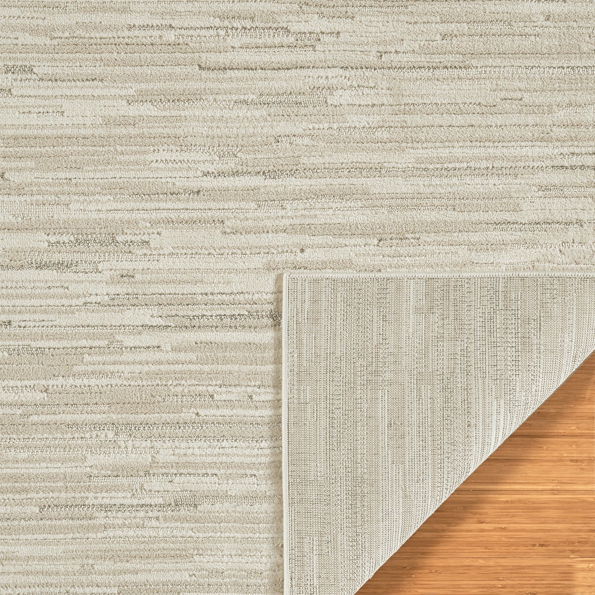 Illume Area Rug Collection, Napat Ivory Beige, Rug Size: 8 ft. 5 in. by 13 ft. - Image 6