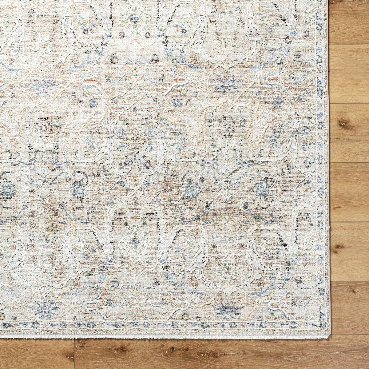 Peighton Area Rug Collection, Tan, Rug Size: 6 ft. 6 in. x 9 ft - Image 5