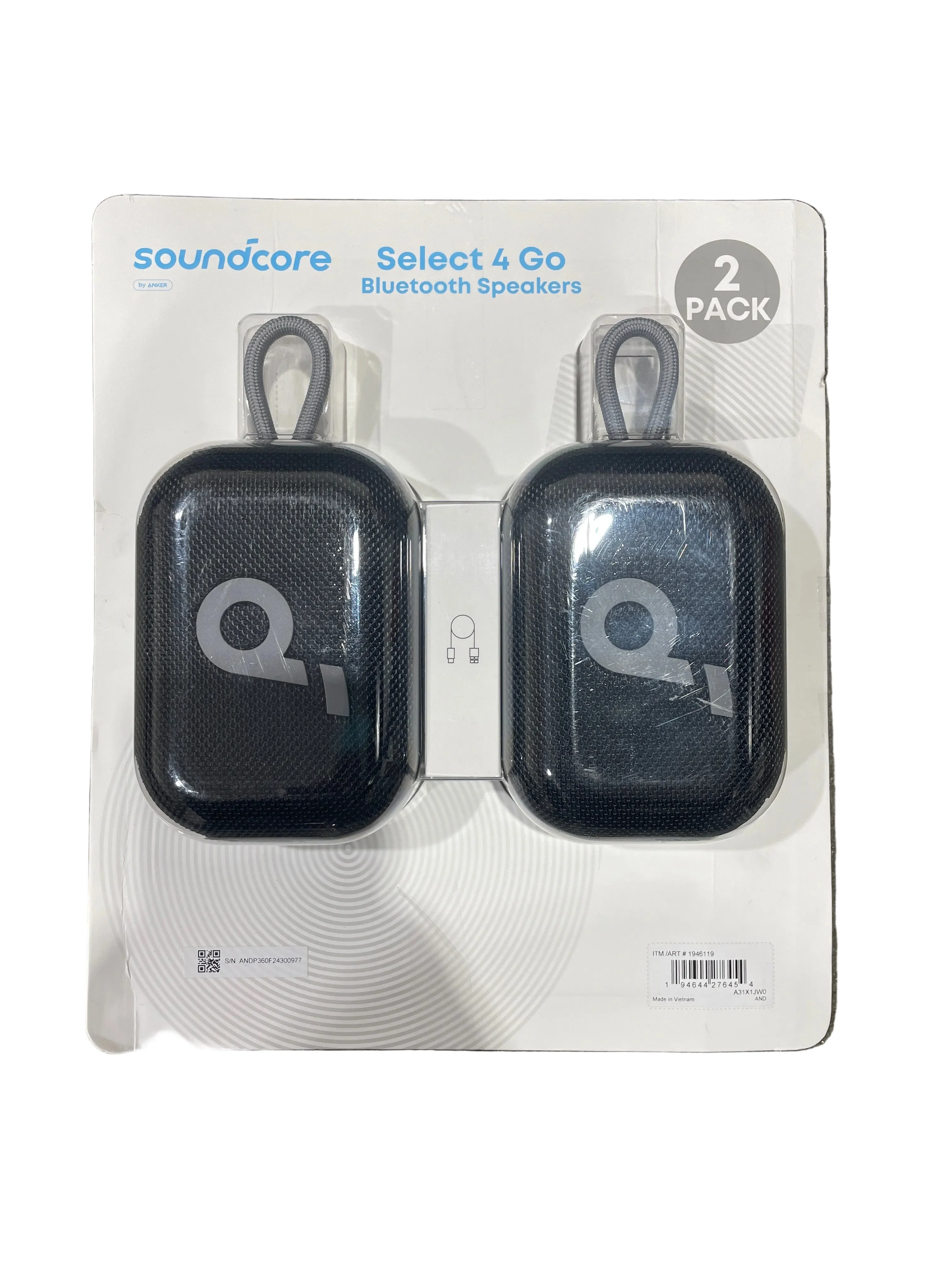 Soundcore Select 4 Go Bluetooth Speaker by Anker, 2-pack Bundle - Image 5