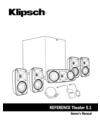 Klipsch Reference Theater Pack 5.1ch Surround Sound System - Image 4