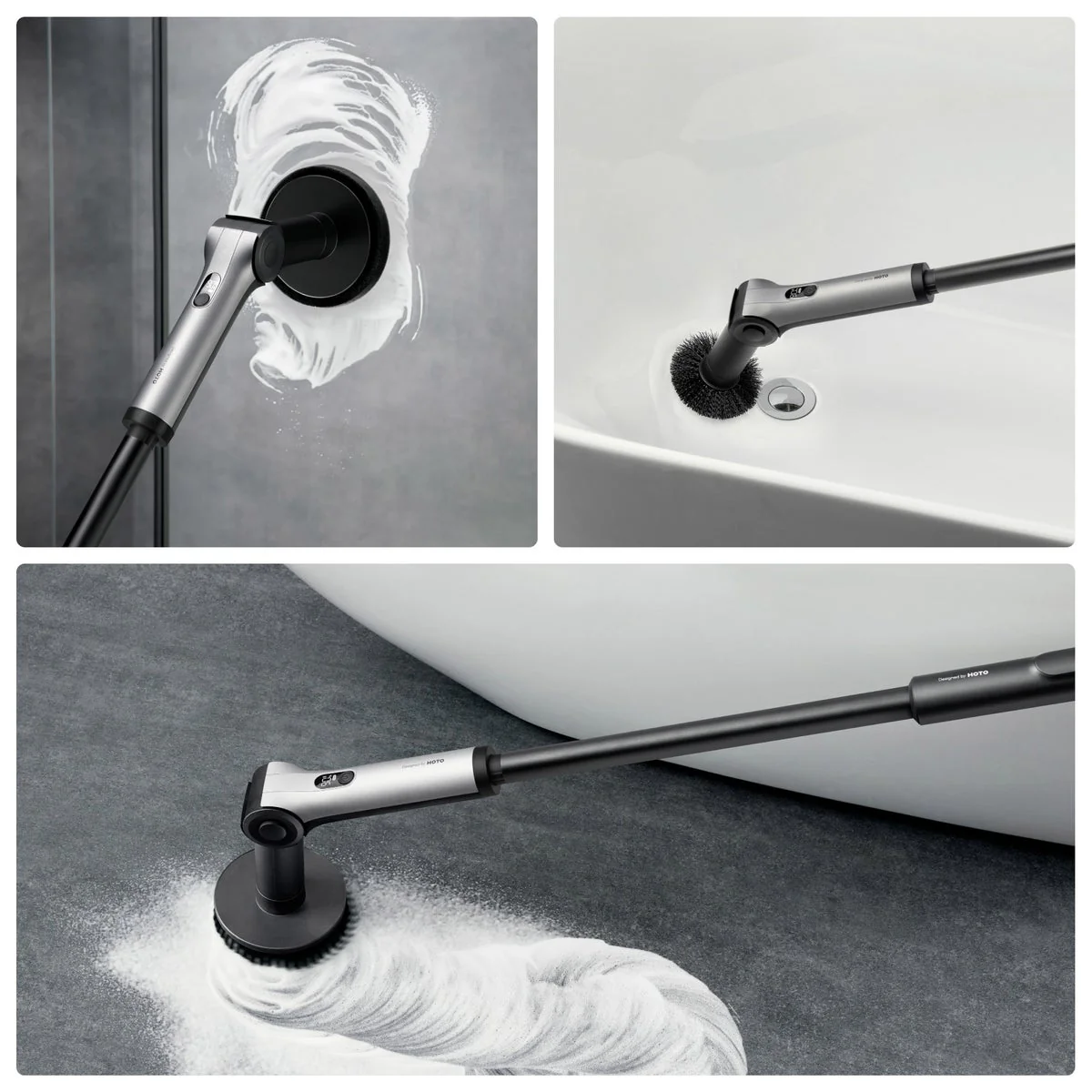 HOTO Flexi Cordless Spin Scrubber - Image 2