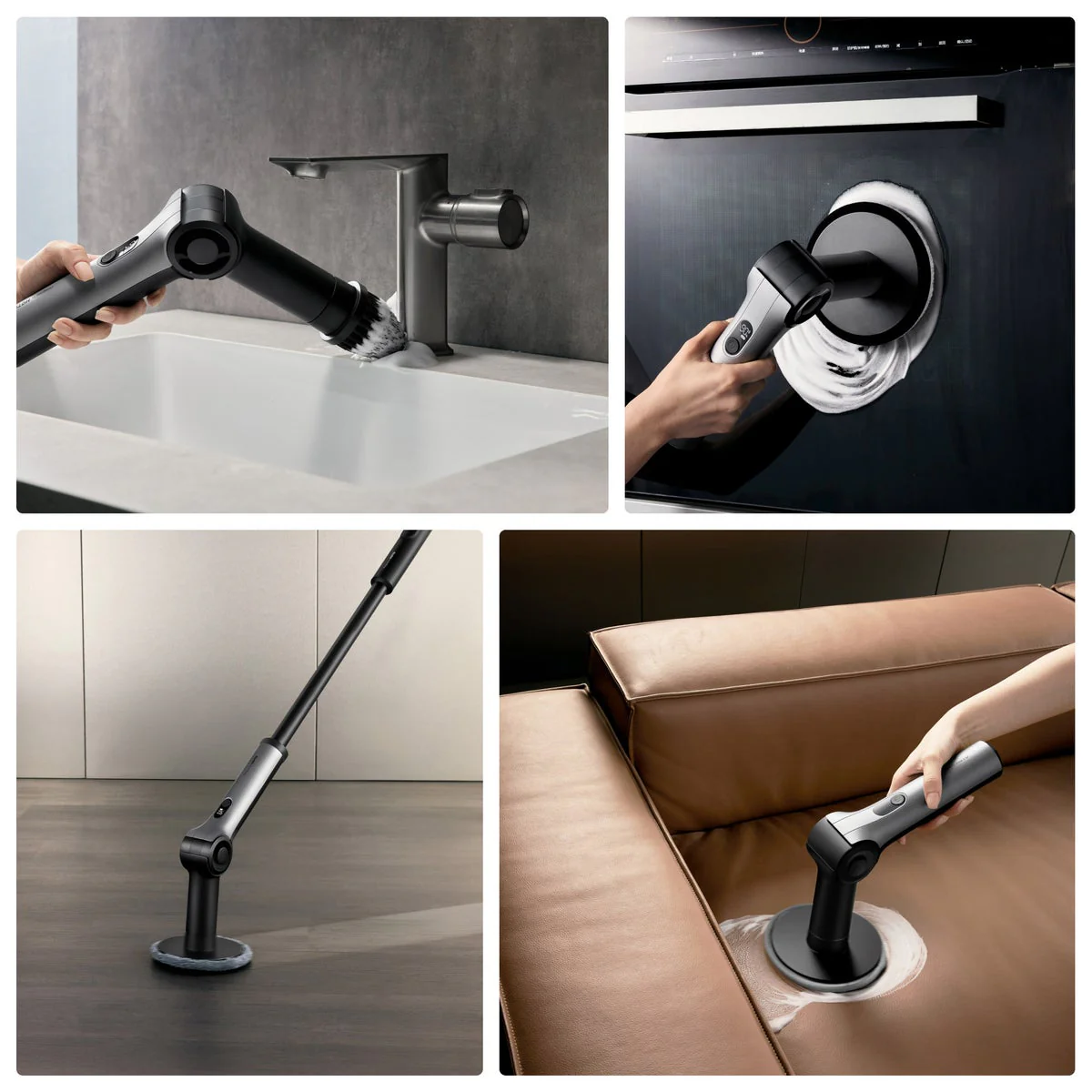 HOTO Flexi Cordless Spin Scrubber - Image 3