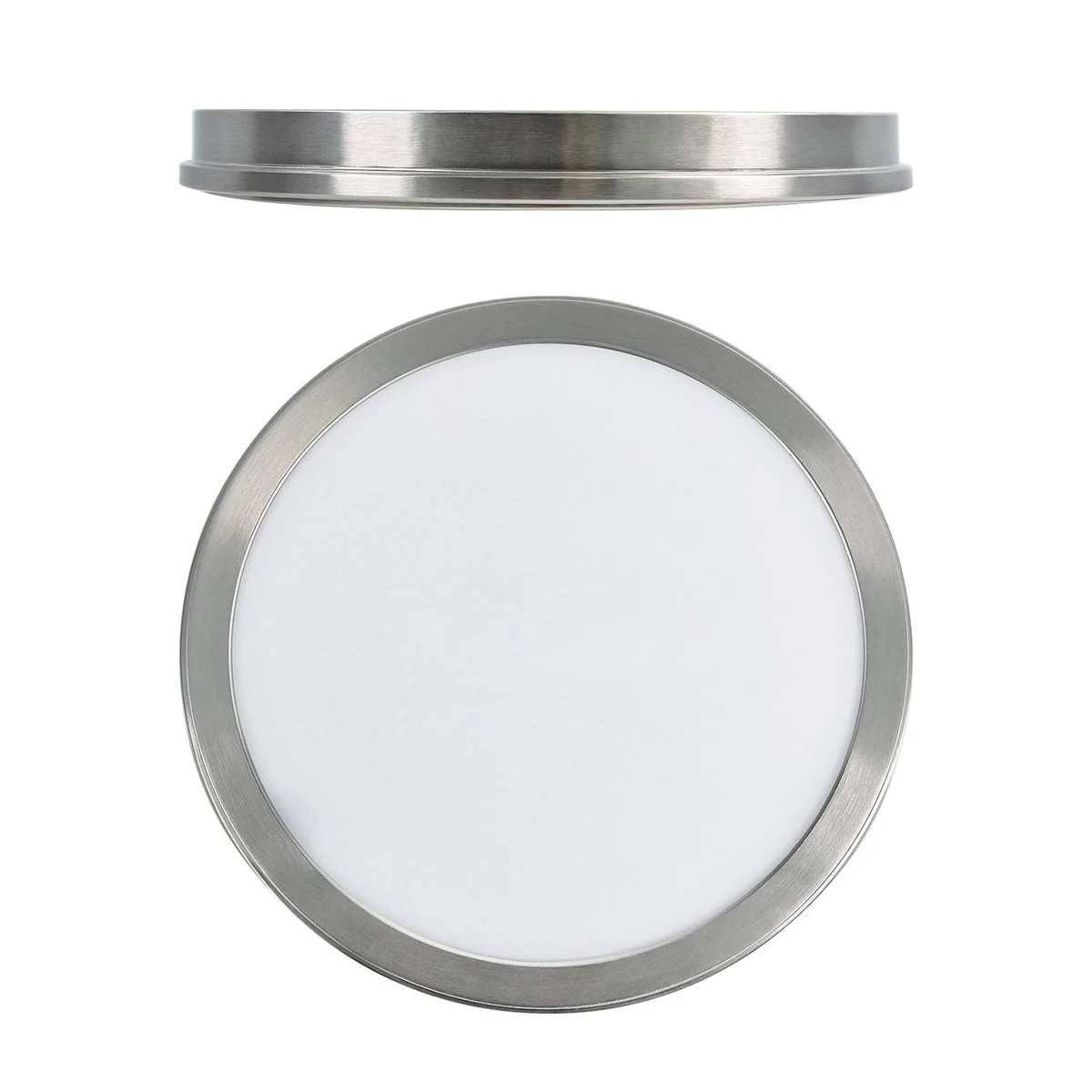 Energetic 14” Slim LED Flush Mount Light Fixture, 4 Pack - Image 3