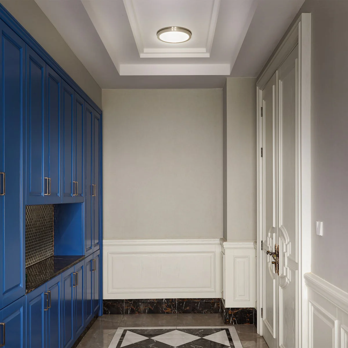 Energetic 14” Slim LED Flush Mount Light Fixture, 4 Pack - Image 8