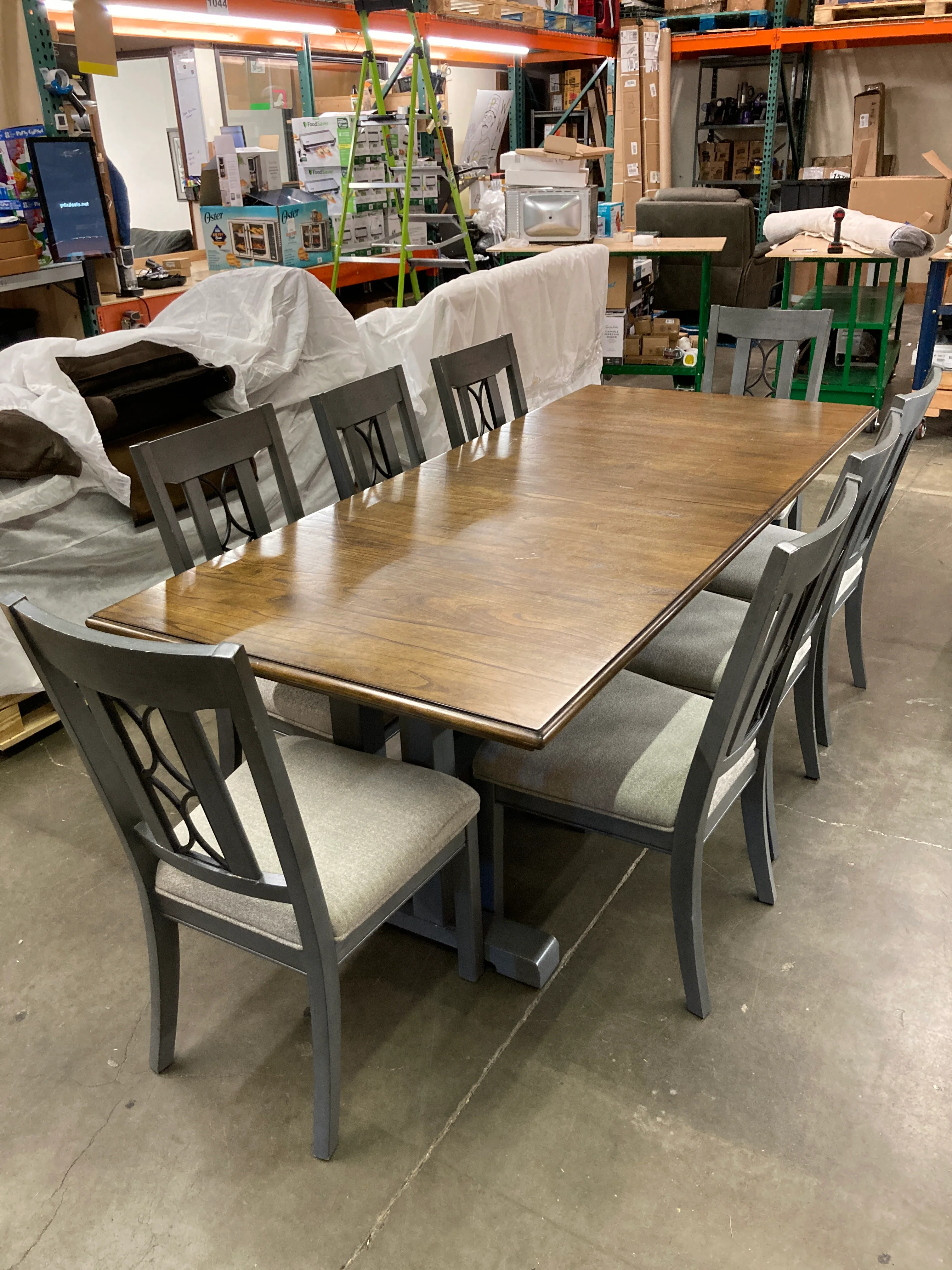 Costco - Vega 9-piece Dining Set - Retail $1069 - Image 11