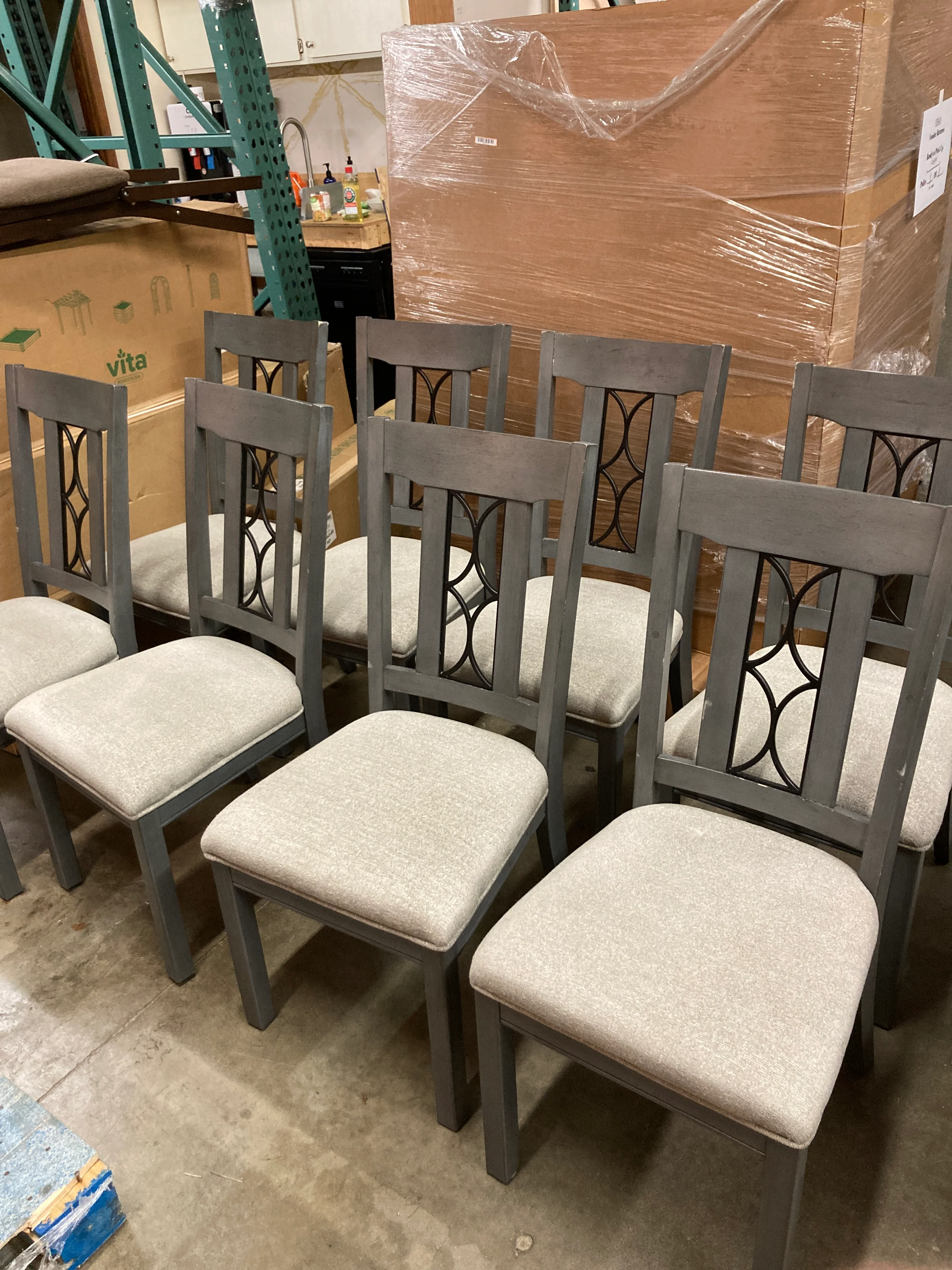 Costco - Vega 9-piece Dining Set - Retail $1069 - Image 12