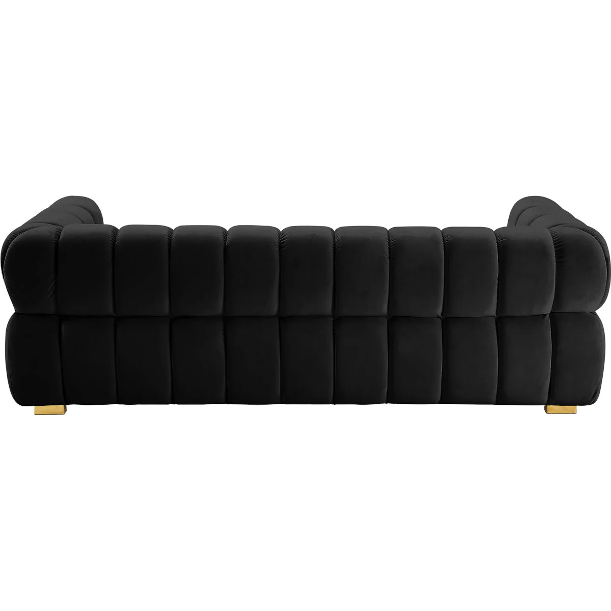 Carlan 91" Velvet Tuxedo Arm Sofa - Image 9