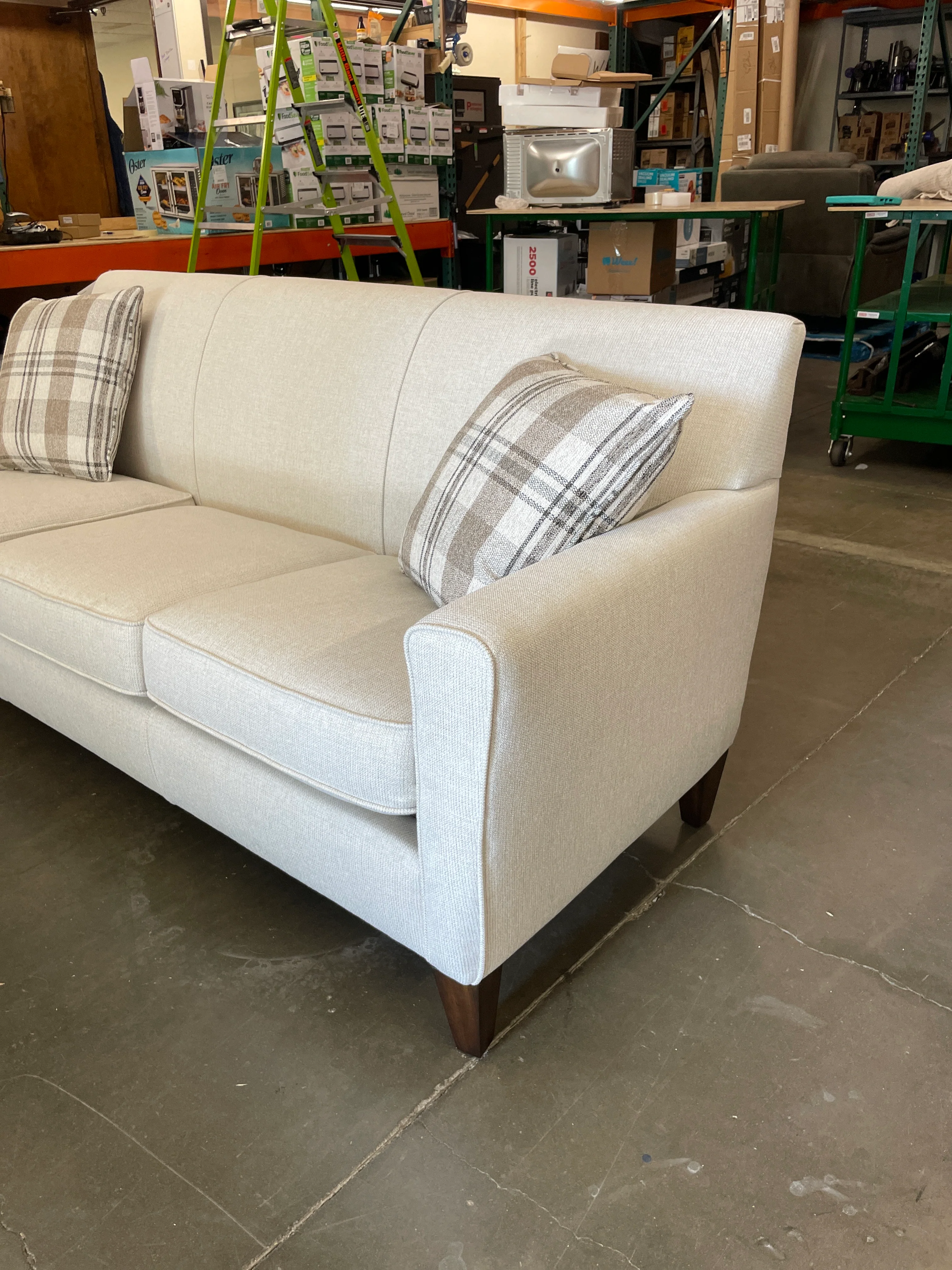 NEW - Costco - Flexsteel Abbey Fabric Sofa - Retail $1249 - Image 14