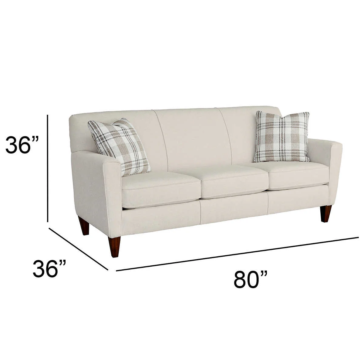 NEW - Costco - Flexsteel Abbey Fabric Sofa - Retail $1249 - Image 16