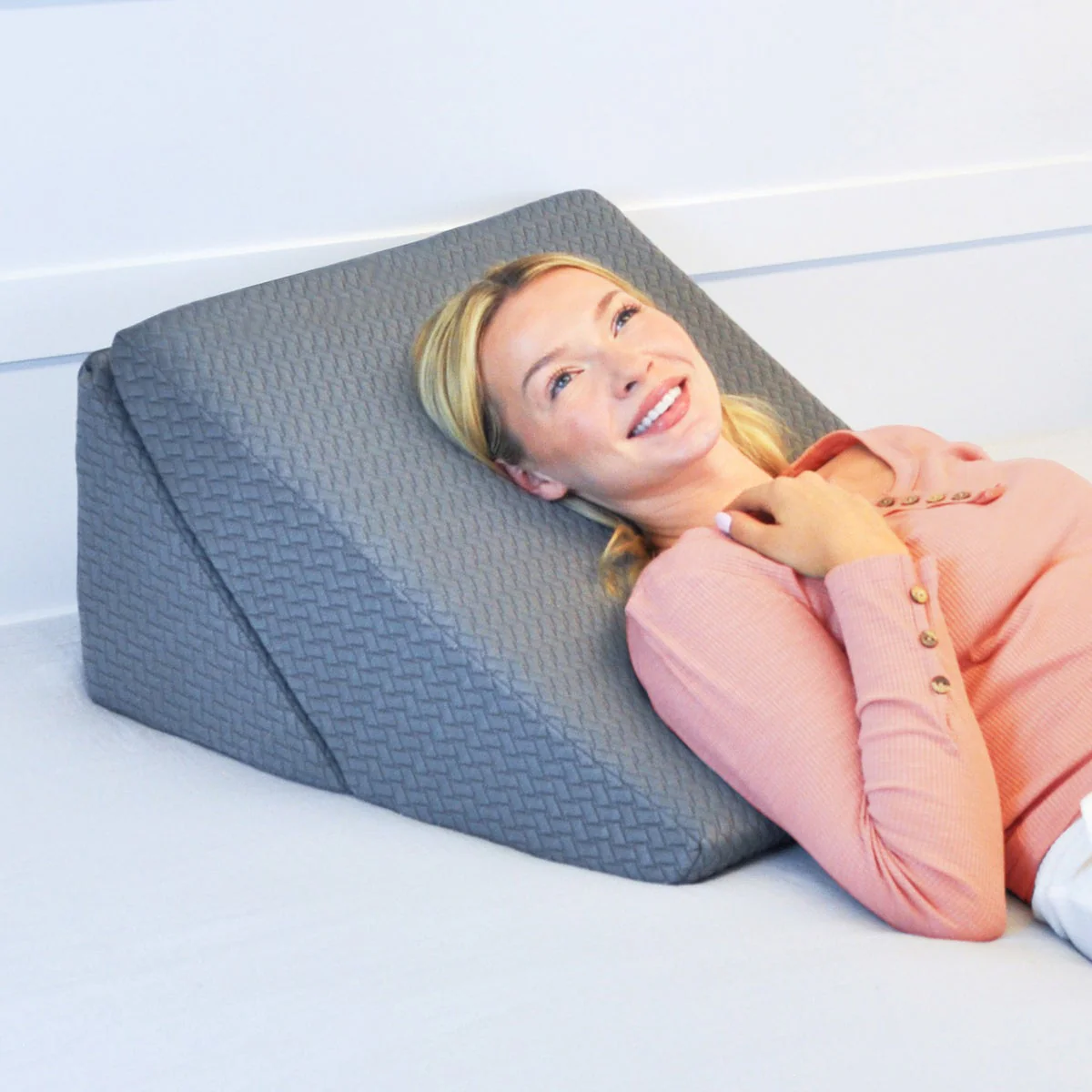Dream Plush Adjustable Wedge Pillow with Cooling Cover - Image 4