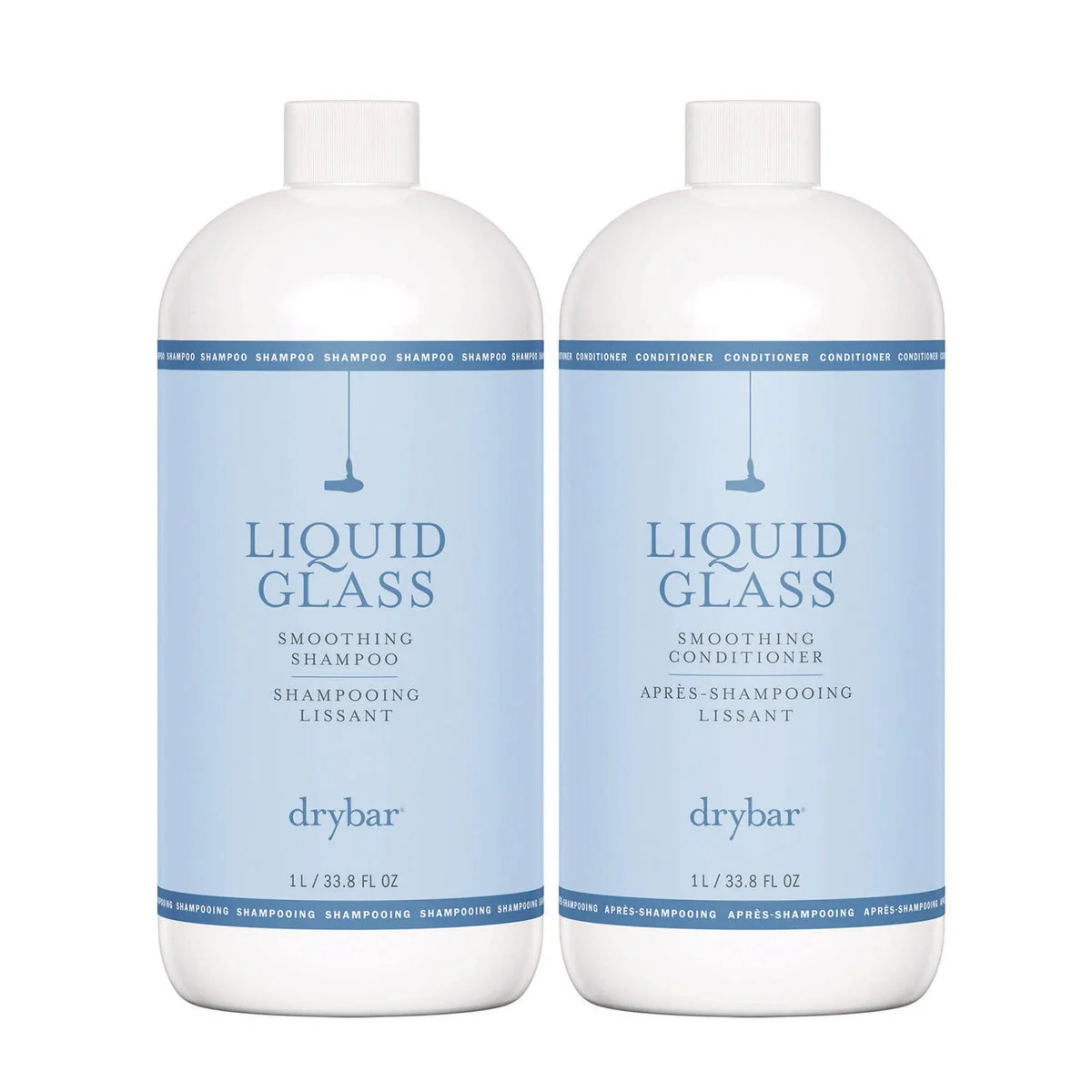 NEW - Drybar Liquid Glass Smoothing Shampoo & Conditioner Set, 33.8 fl oz - Image 2
