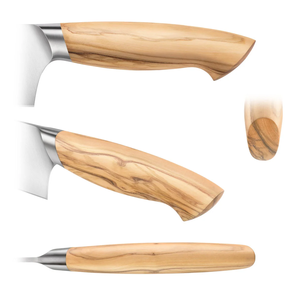 NEW - Cangshan OLIV Series Swedish Steel 15-Piece Knife Block Set, Maple Block - Image 5