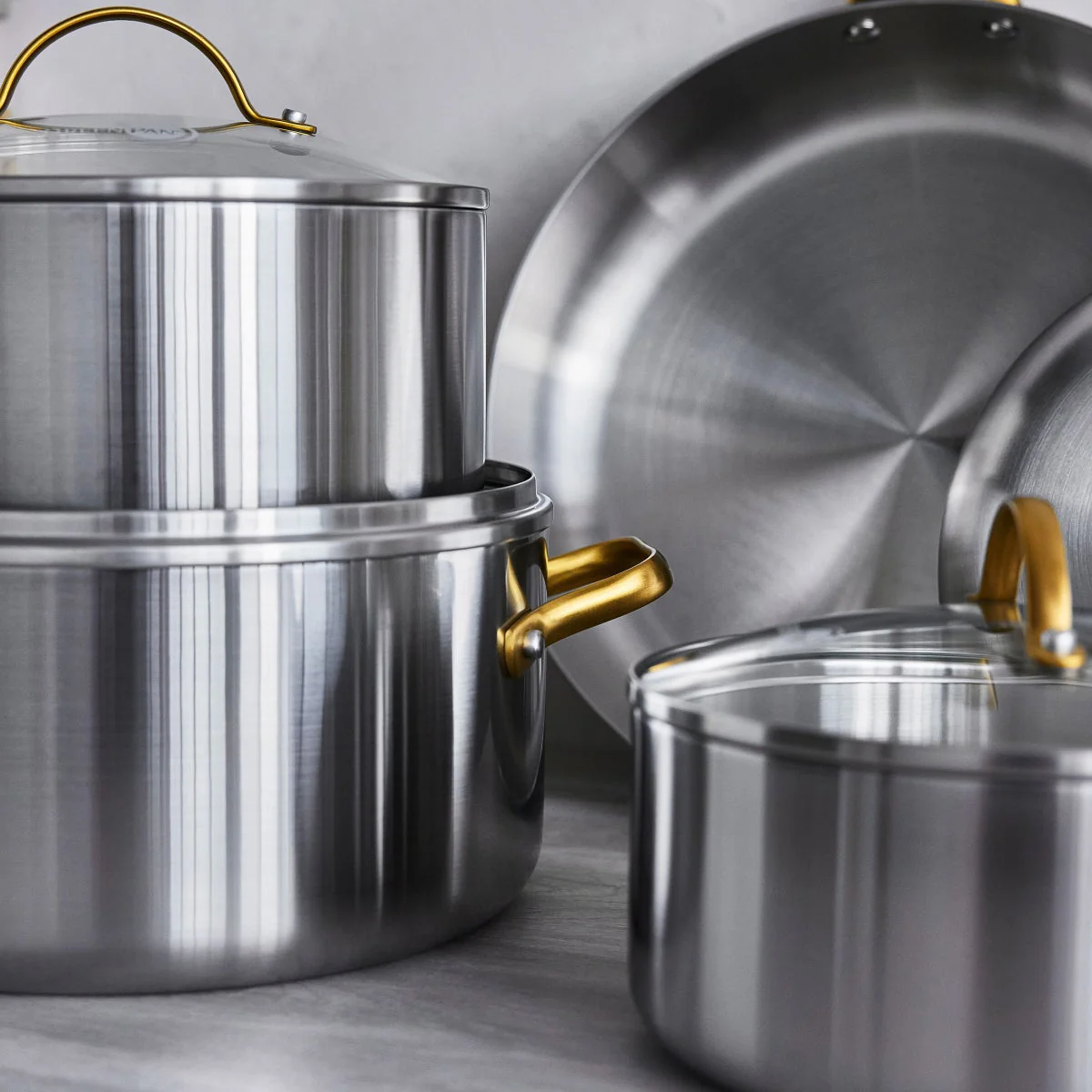 NEW - GreenPan Reserve Stainless Steel 12-piece Cookware Set - Image 6