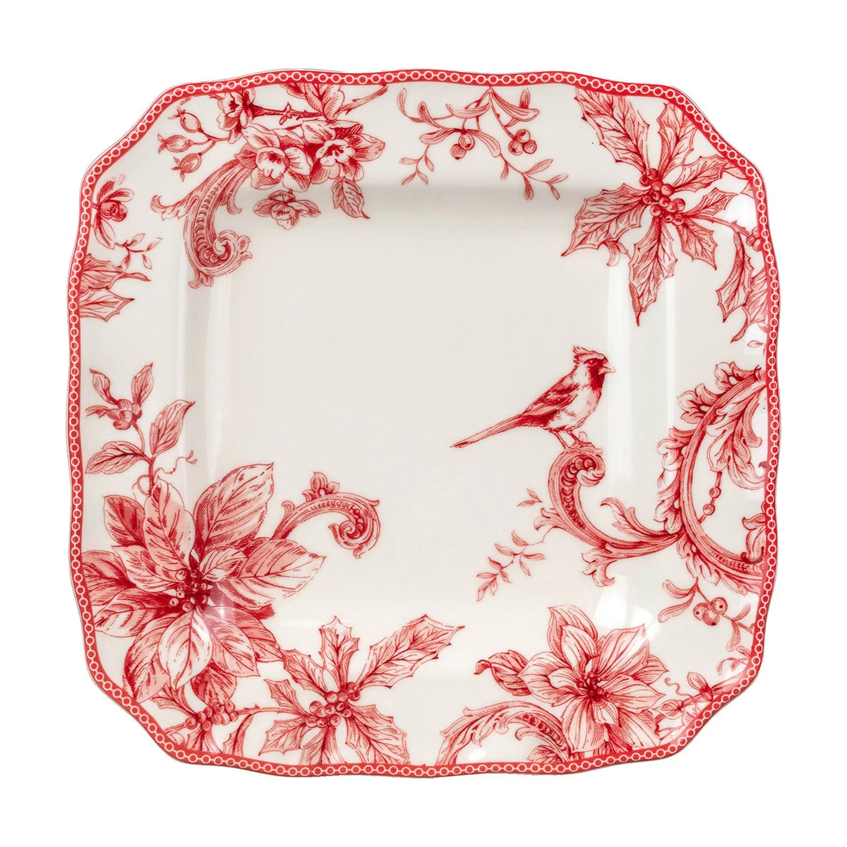 222 Fifth Christmas Lane 12-piece Dinnerware Set - Image 6