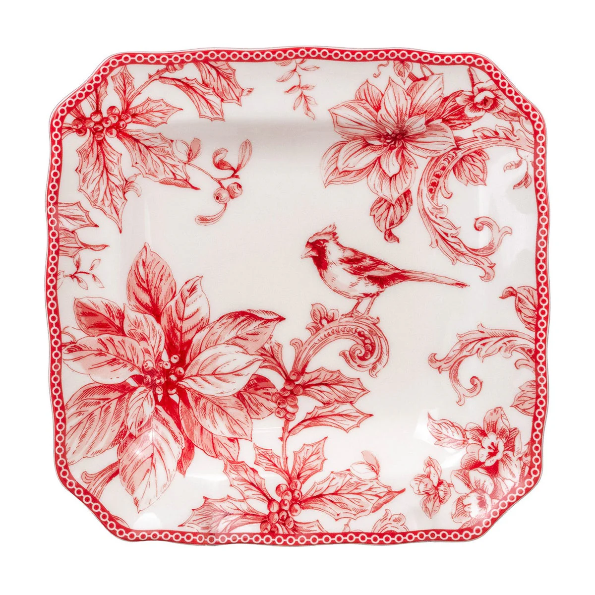 222 Fifth Christmas Lane 12-piece Dinnerware Set - Image 7