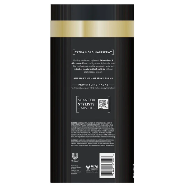 NEW - Tresemme Extra Hold Hair Spray, 16.5 oz, 2-pack - Image 2