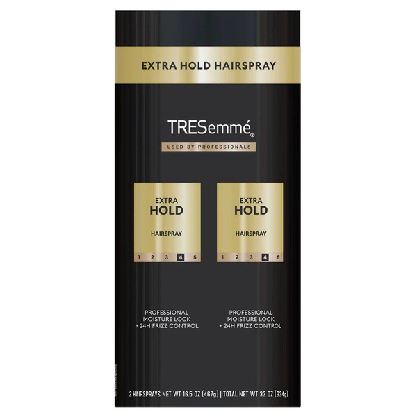 NEW - Tresemme Extra Hold Hair Spray, 16.5 oz, 2-pack - Image 3