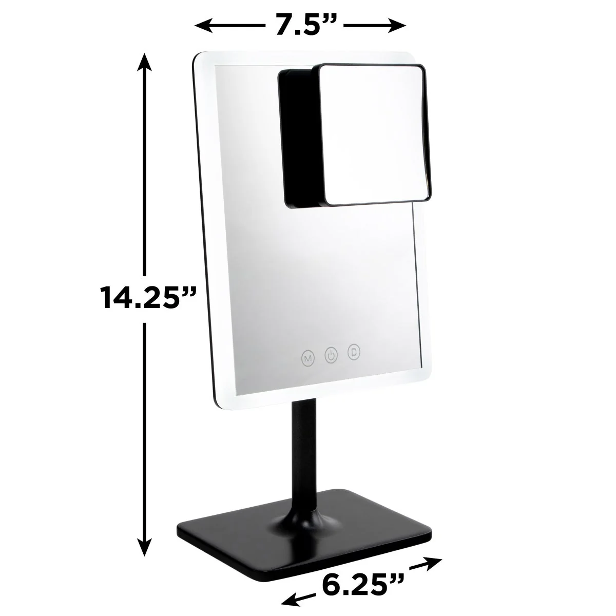 GloTech Calypso Adjustable LED Rechargeable Mirror - Image 6
