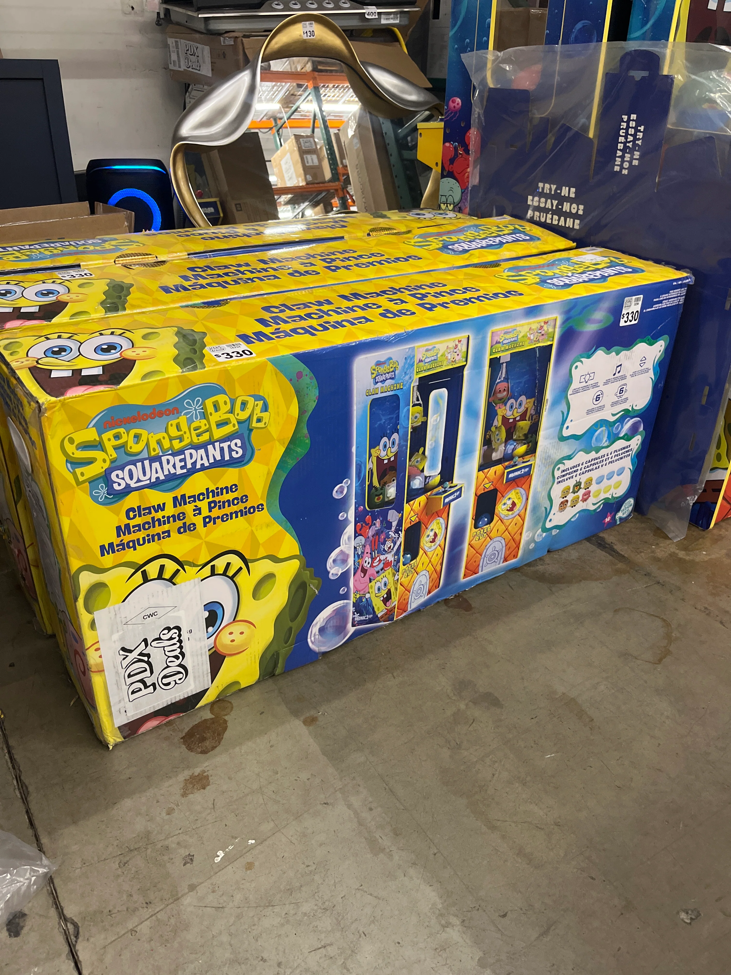 Arcade1Up SpongeBob SquarePants Claw Machine - Image 7