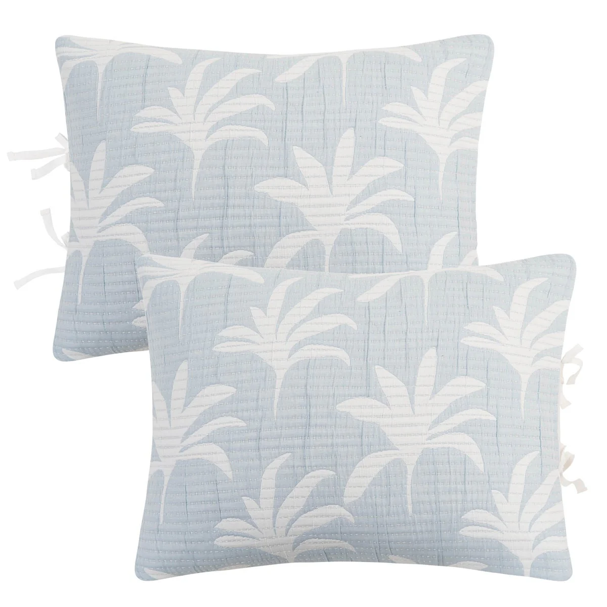 West Park Palm Tree 4-piece Quilt Set - Image 6