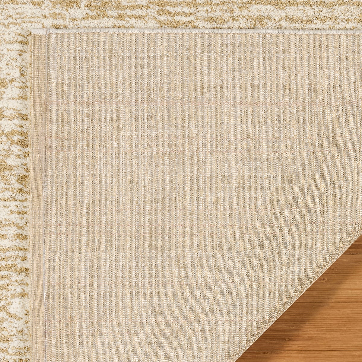 Foxwood Cozy Area Rug Collection, Alva Beige, Rug Size: 5 ft. 3 in. by 7 ft. - Image 7