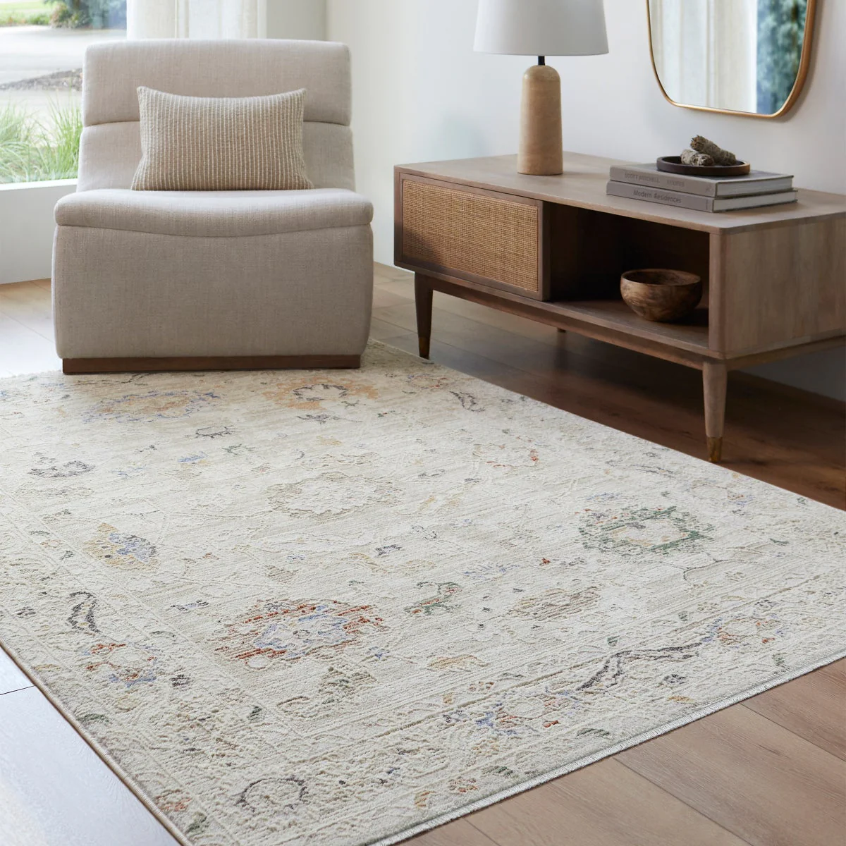Gertmenian Locksley Area Rug Collection, Onida: Rug Size: 5 ft. 3 in. by 7 ft. - Image 8