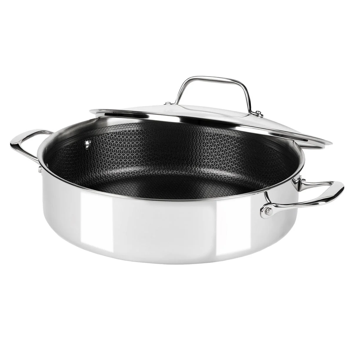 T-fal Hybrid Mesh Stainless Steel 6-quart Universal Pan - Image 8