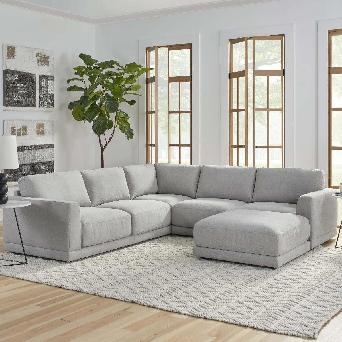 Flexsteel Avery Fabric Sectional - Image 3