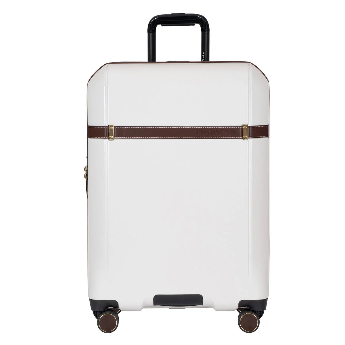 Traveler’s Choice White Candlewood II 3-piece Expandable Hardside Spinner Luggage Set - Image 3