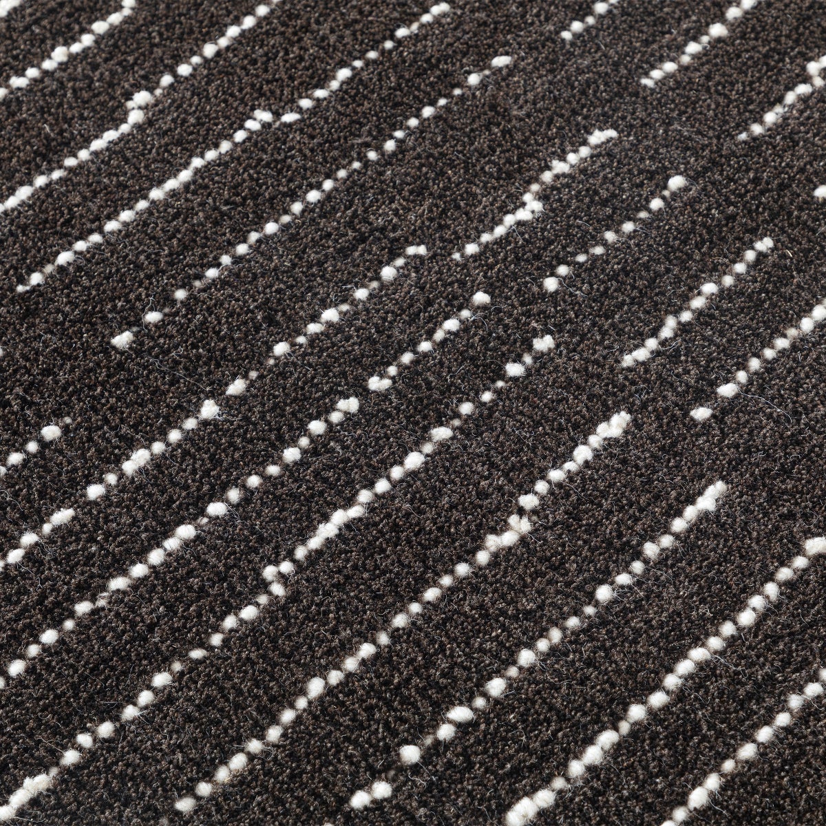 Obeetee Nomad Wool Area Rug Collection, Nina Charcoal  8 ft. 9 in. x 11 ft. 9 in - Image 2