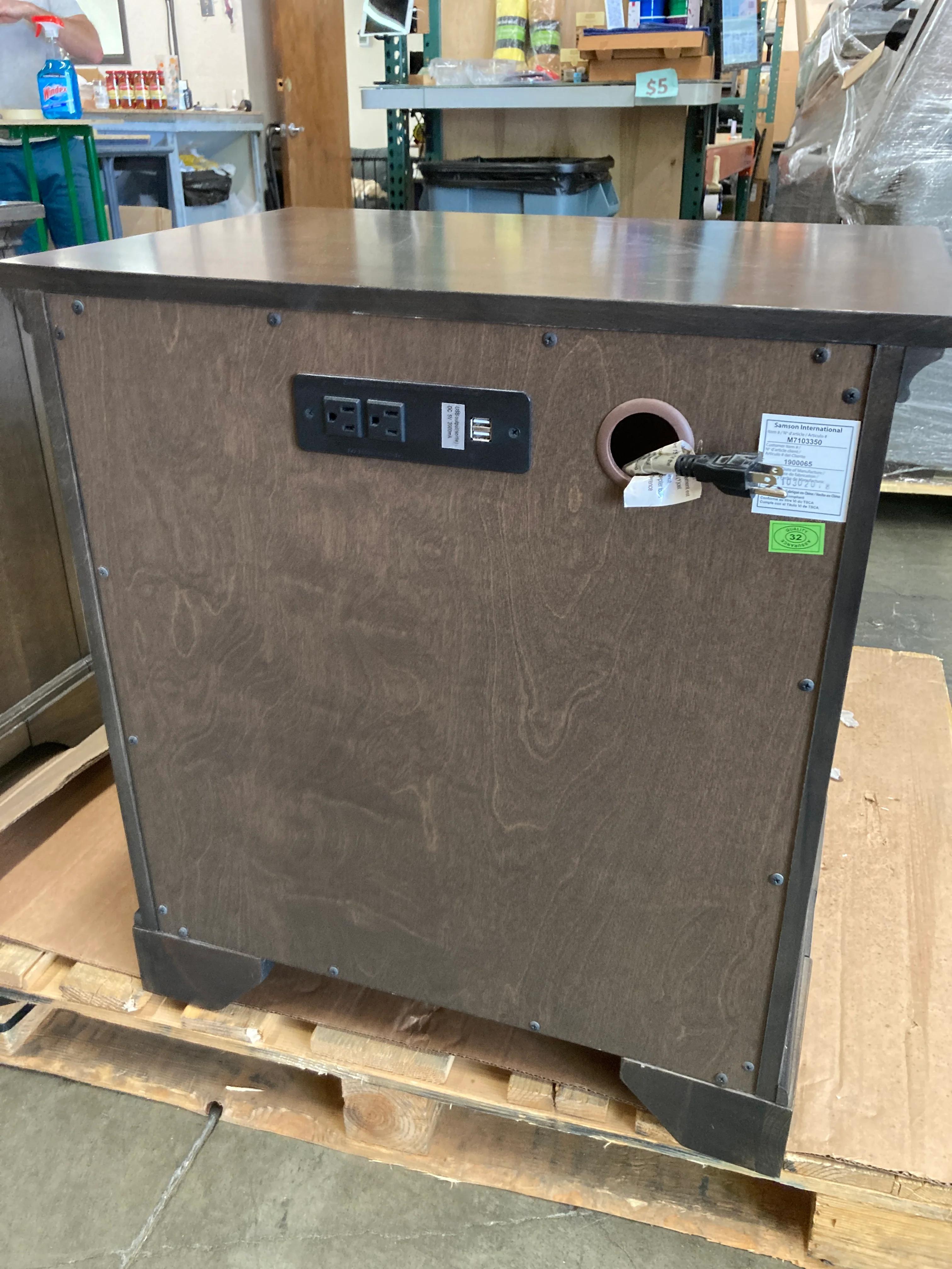 Costco - Universal Broadmoore Nightstand with Power - Retail $438 - Image 2
