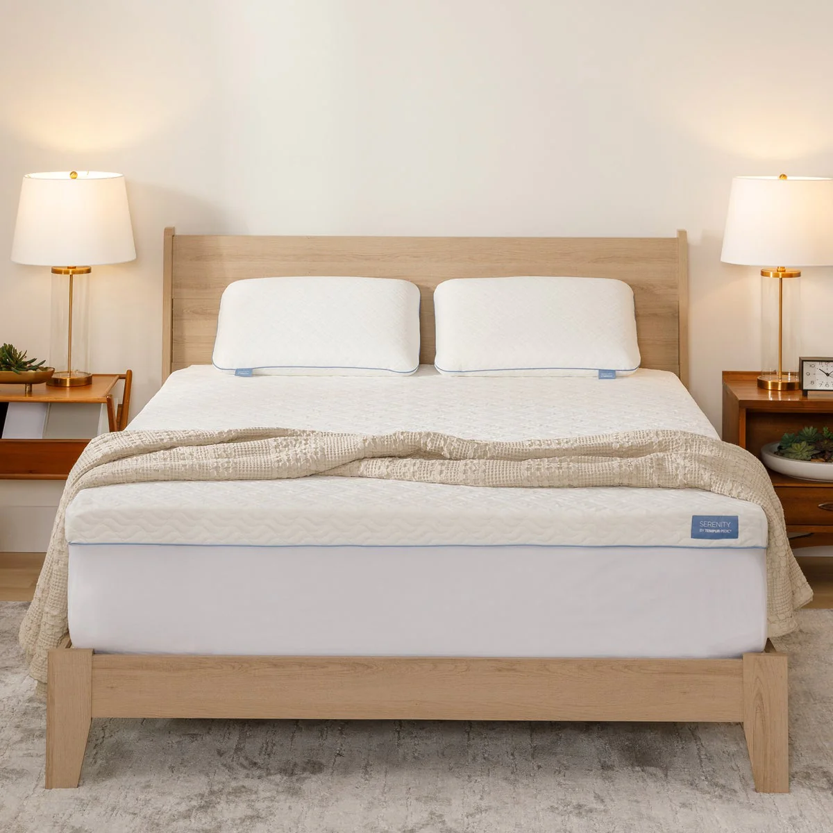 Serenity by Tempur-Pedic 3” Memory Foam Mattress Topper, Cali King - Image 3