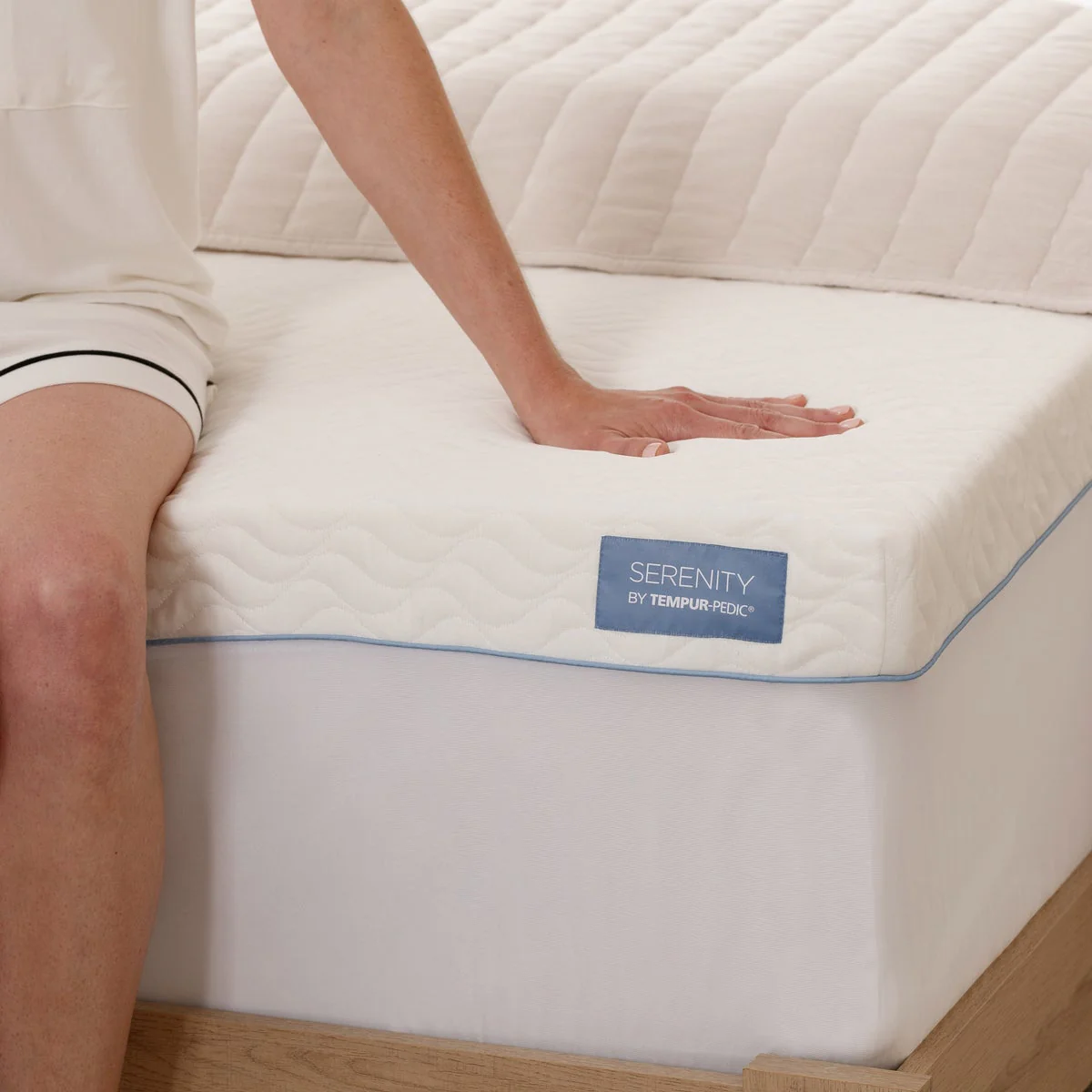 Serenity by Tempur-Pedic 3” Memory Foam Mattress Topper, Cali King - Image 5