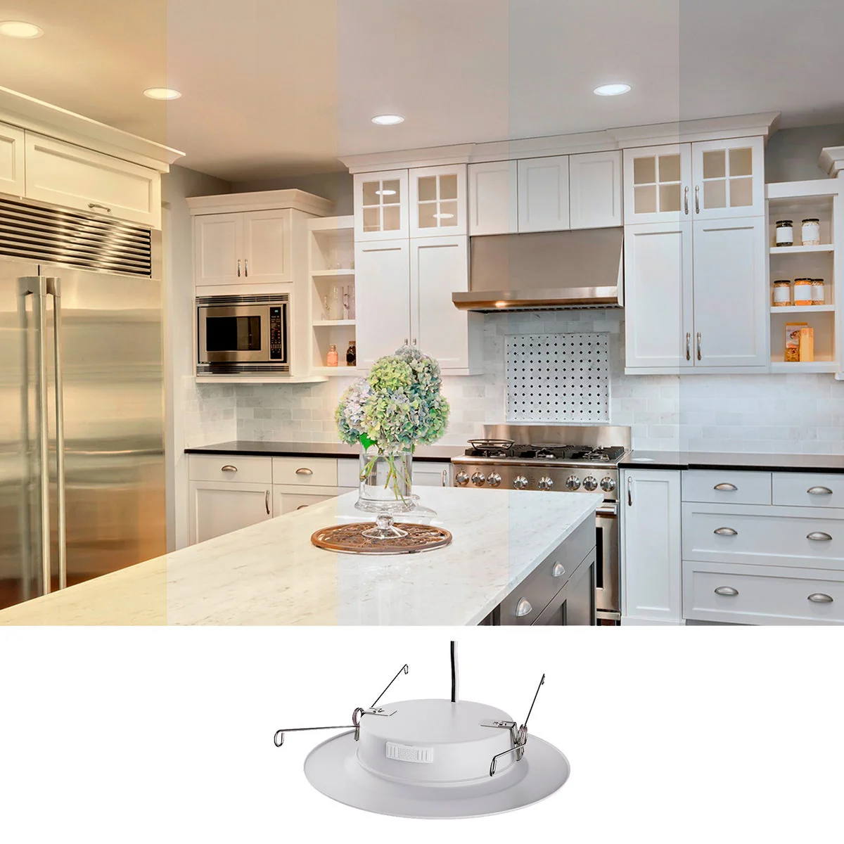 Philips 5/6" 5CCT Retrofit Downlight, 4-pack - Image 7