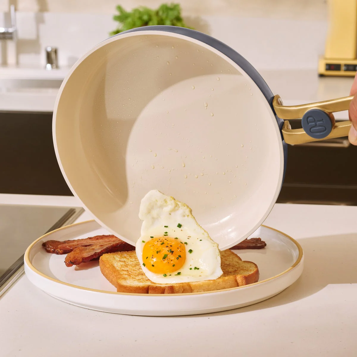 NEW - Our Place 8-piece Essentials Ceramic Nonstick Cookware Set - Image 5
