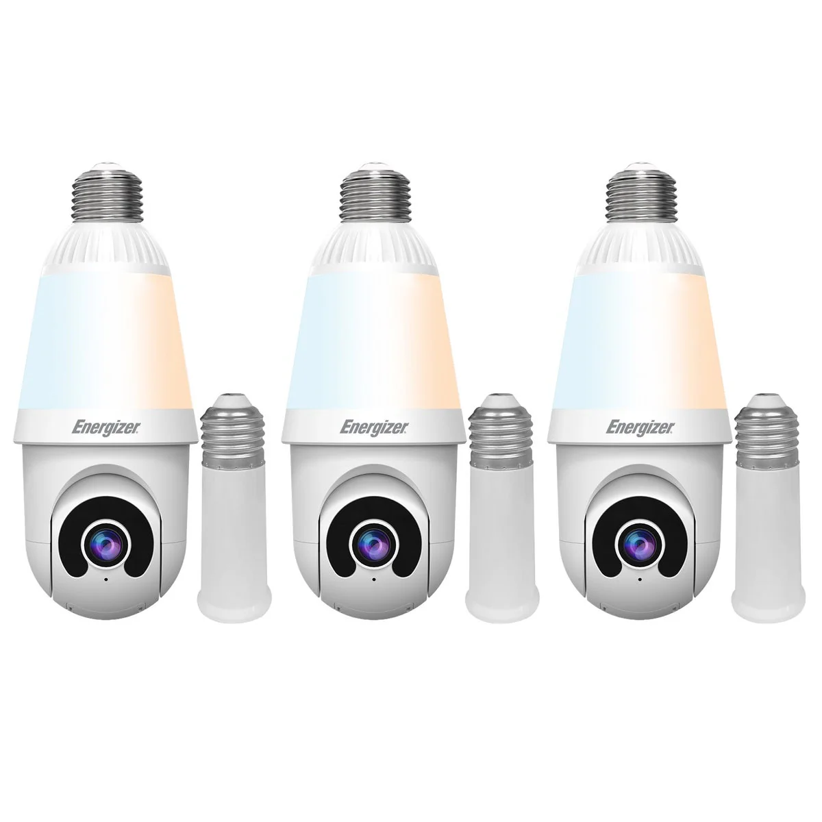 Energizer Light Bulb Security Camera, 3-count - Image 2