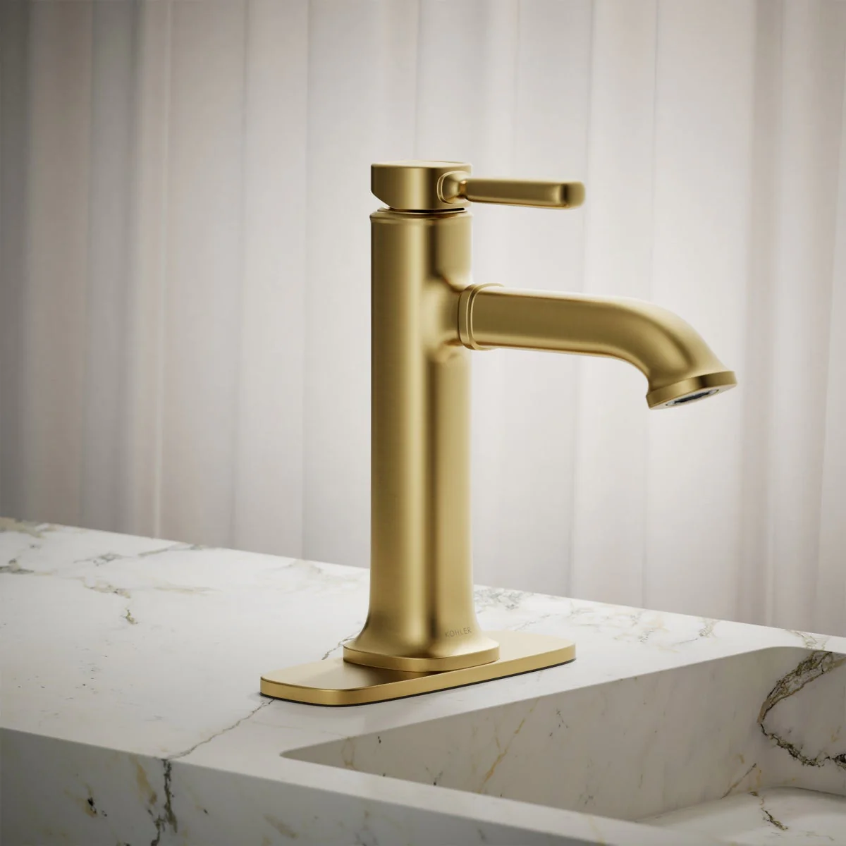 NEW - Kohler Terzet Single-handle Bathroom Faucet - Image 5