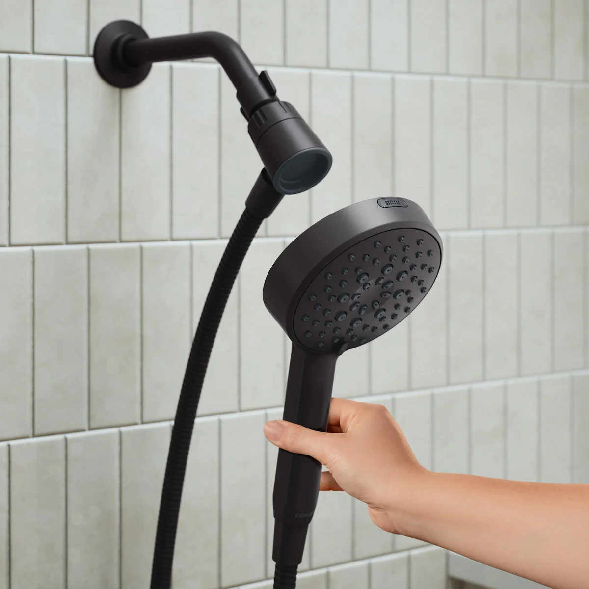 Kohler 1.75GPM Assert Multifunction Handshower - Black Matte - Image 2