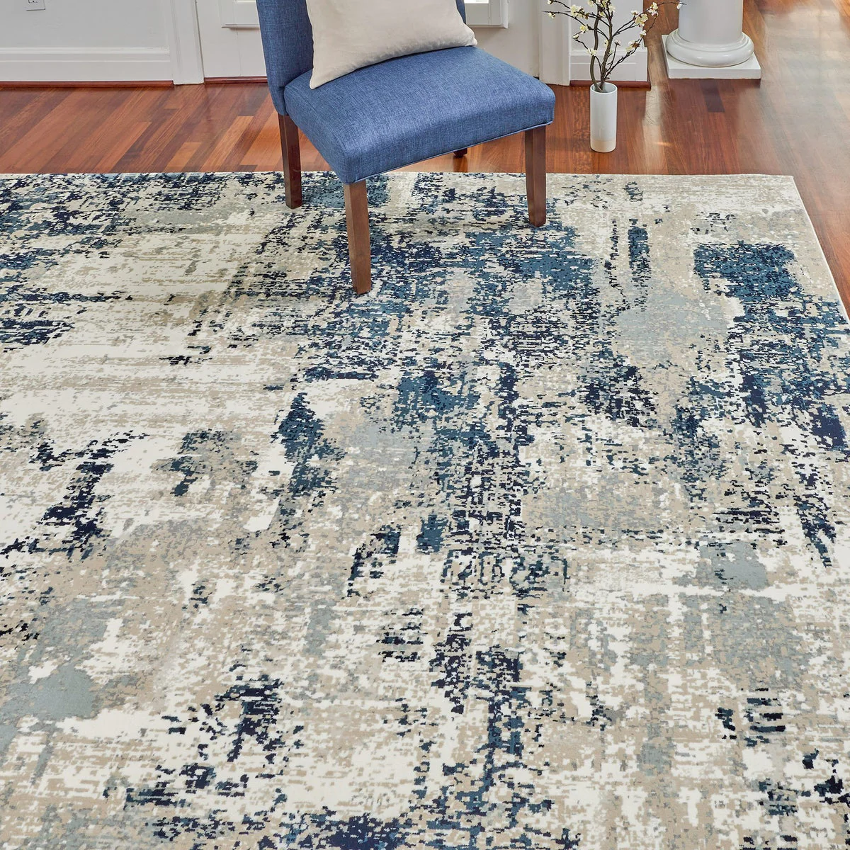 Thomasville Timeless Classic Rug Collection, Otello Blue, Rug Size: 7 ft. 10 in. x 10 ft. - Image 2