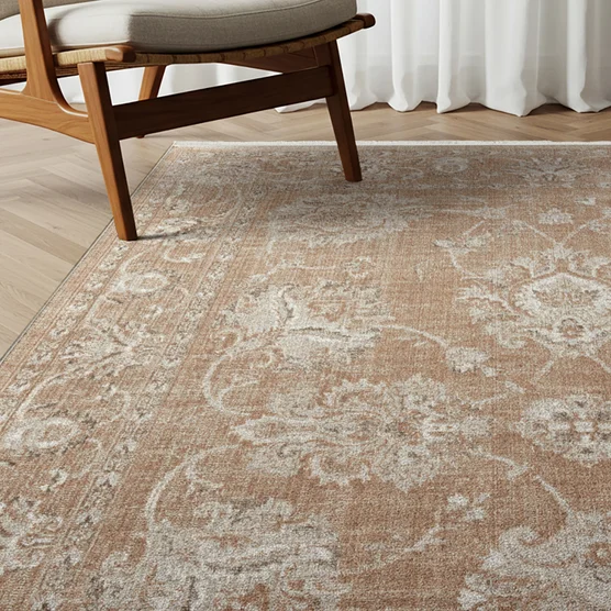 Berkshire Area Rug Collection, Lazare Terracotta, Rug Size: 7 ft. 10 in. x 10 ft. - Image 2