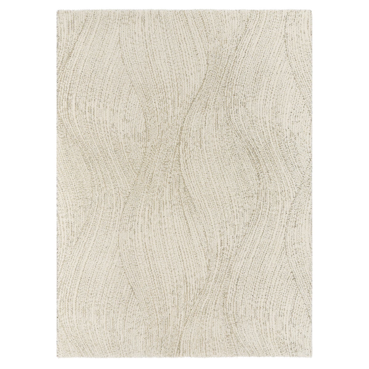 Foxwood Cozy Area Rug Collection, Conner Cream, Rug Size: 5 ft. 3 in. x 7 ft. - Image 6