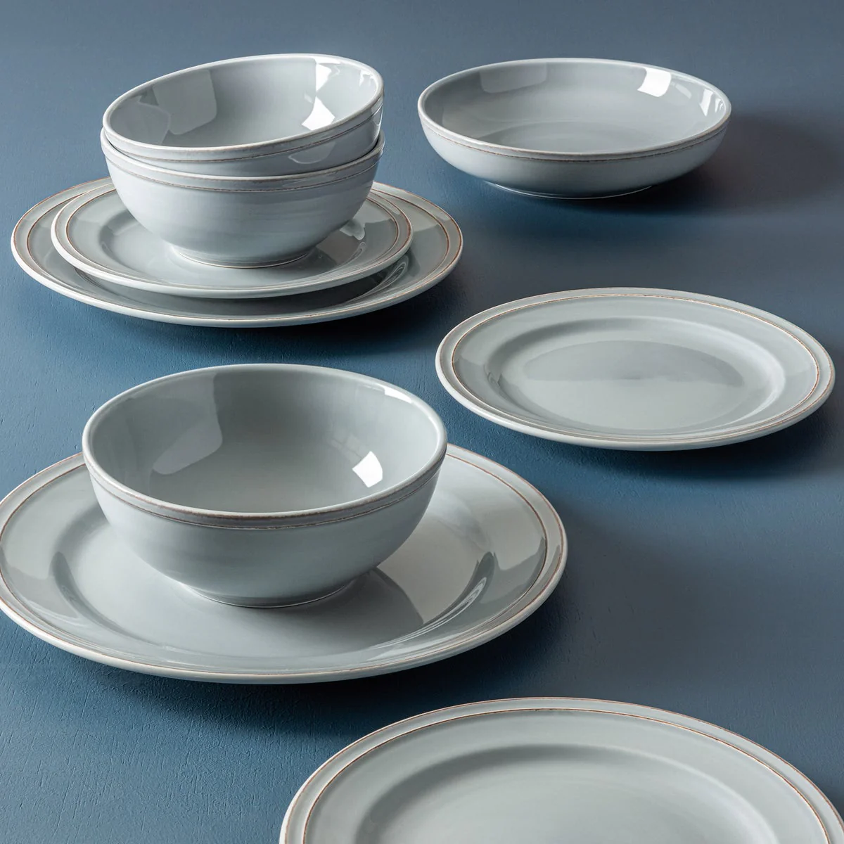 Over&Back Lake Como 16-piece Dinnerware Set In Blue - Image 4