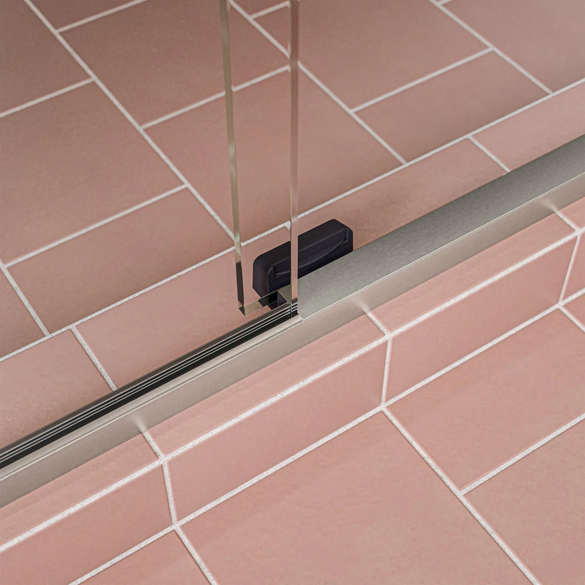 NEW Kohler Prone 76" x 60" Brushed Nickel Sliding Shower Door - Image 4
