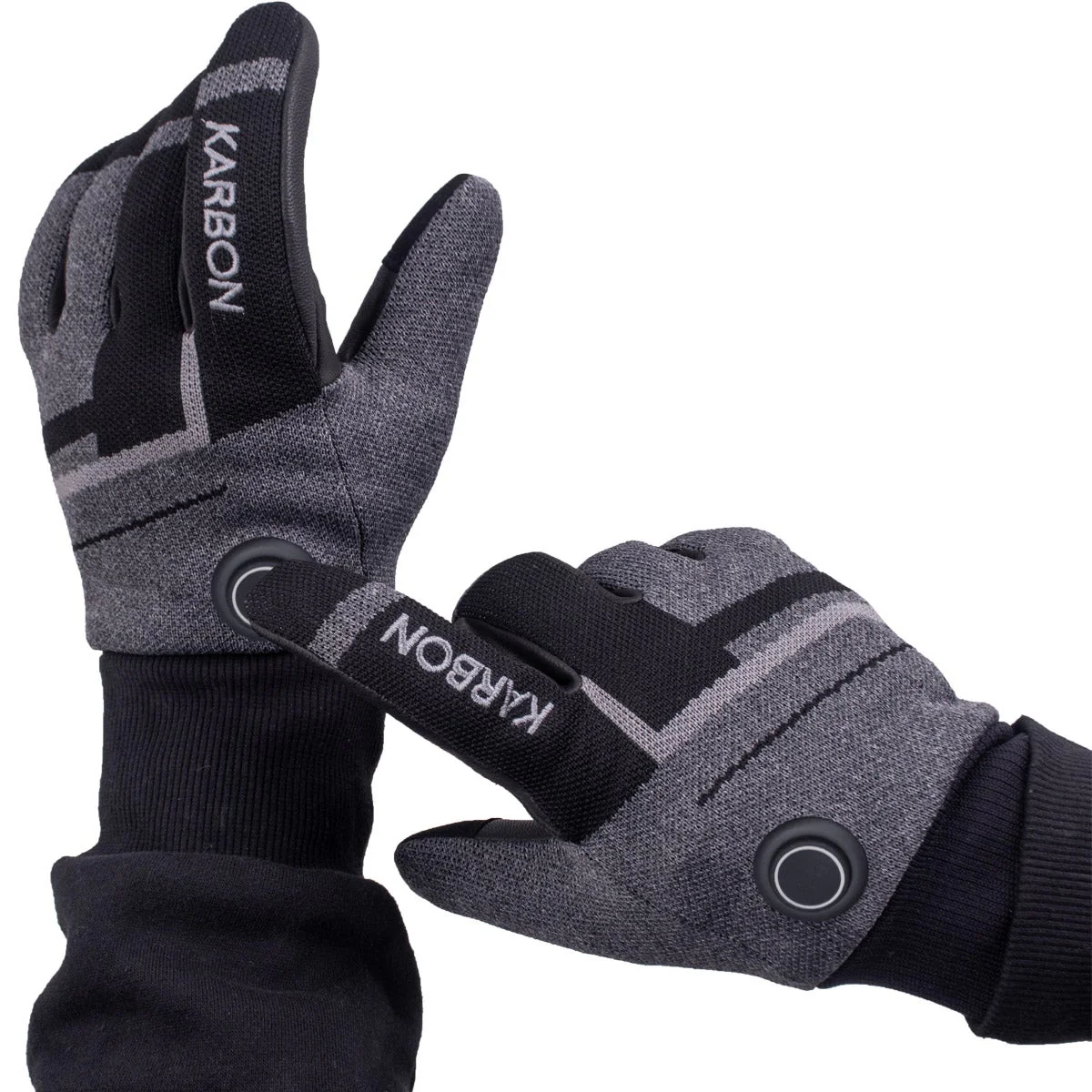 Karbon 3D Knit Heated Gloves - Image 5