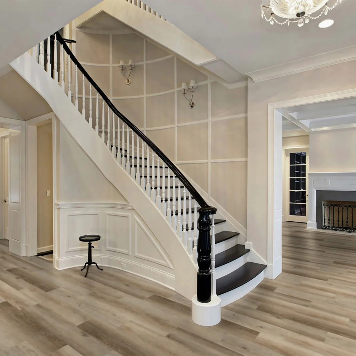 United Weavers Flooring St. Augustine 9"x 60" Waterproof Luxury Vinyl Plank - 7.5 MM Thick with 22 Mil Wear Layer, 22.39 sq.ft/ctn - Image 5